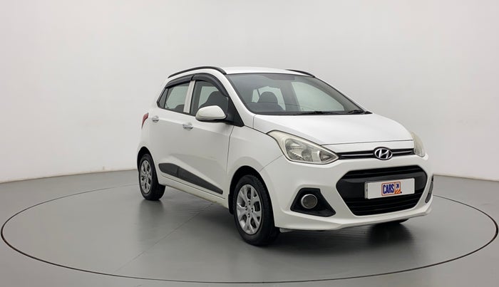 2014 Hyundai Grand i10 SPORTZ 1.2 KAPPA VTVT, Petrol, Manual, 57,821 km, Right Front Diagonal