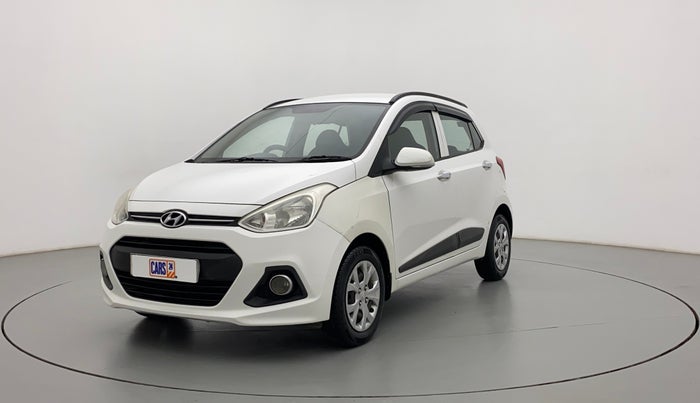 2014 Hyundai Grand i10 SPORTZ 1.2 KAPPA VTVT, Petrol, Manual, 57,821 km, Left Front Diagonal