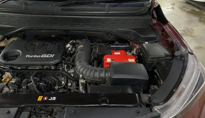 2022 KIA SONET HTX PLUS 1.0 IMT, Petrol, Manual, 65,766 km, Engine View - Left