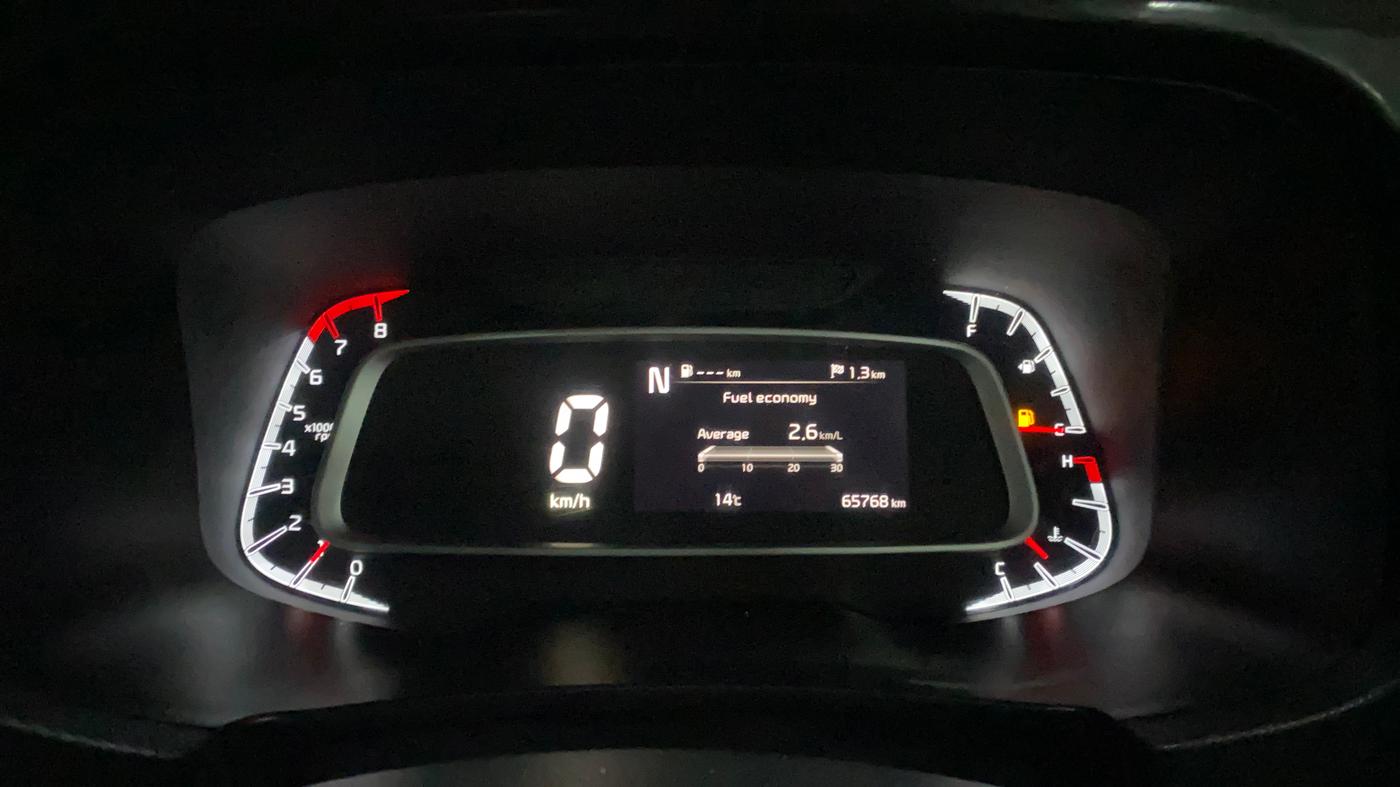 2022 KIA SONET HTX PLUS 1.0 IMT, Petrol, Manual, 65,768 km, Odometer Image