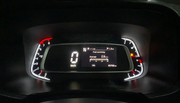 2022 KIA SONET HTX PLUS 1.0 IMT, Petrol, Manual, 65,766 km, Odometer Image