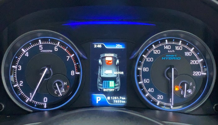 2020 Maruti XL6 ZETA AT SHVS, Petrol, Automatic, 8,072 km, Odometer Image