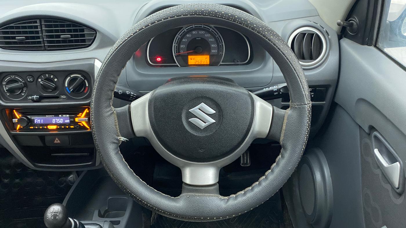 2015 Maruti Alto 800 LXI, Petrol, Manual, 25,060 km, Steering Wheel Close Up