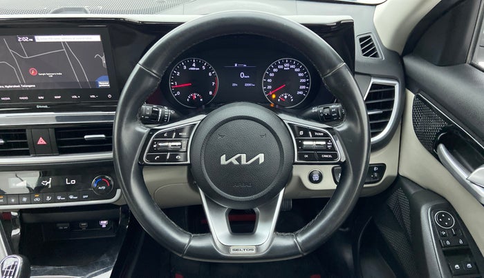 2021 KIA SELTOS HTX 1.5 PETROL, Petrol, Manual, 22,040 km, Steering Wheel Close Up