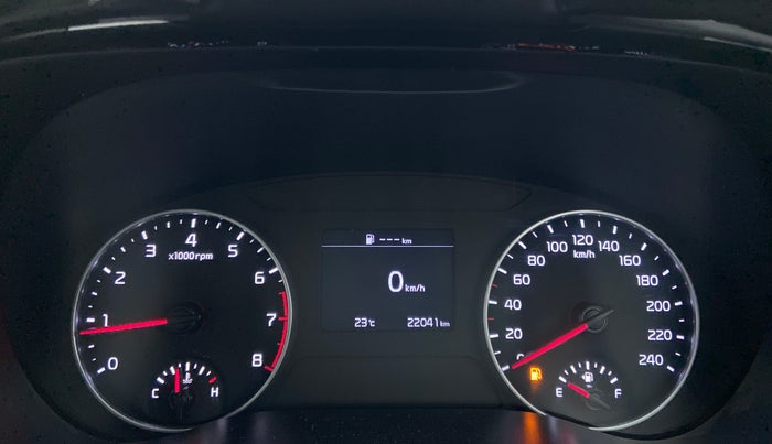 2021 KIA SELTOS HTX 1.5 PETROL, Petrol, Manual, 22,040 km, Odometer Image