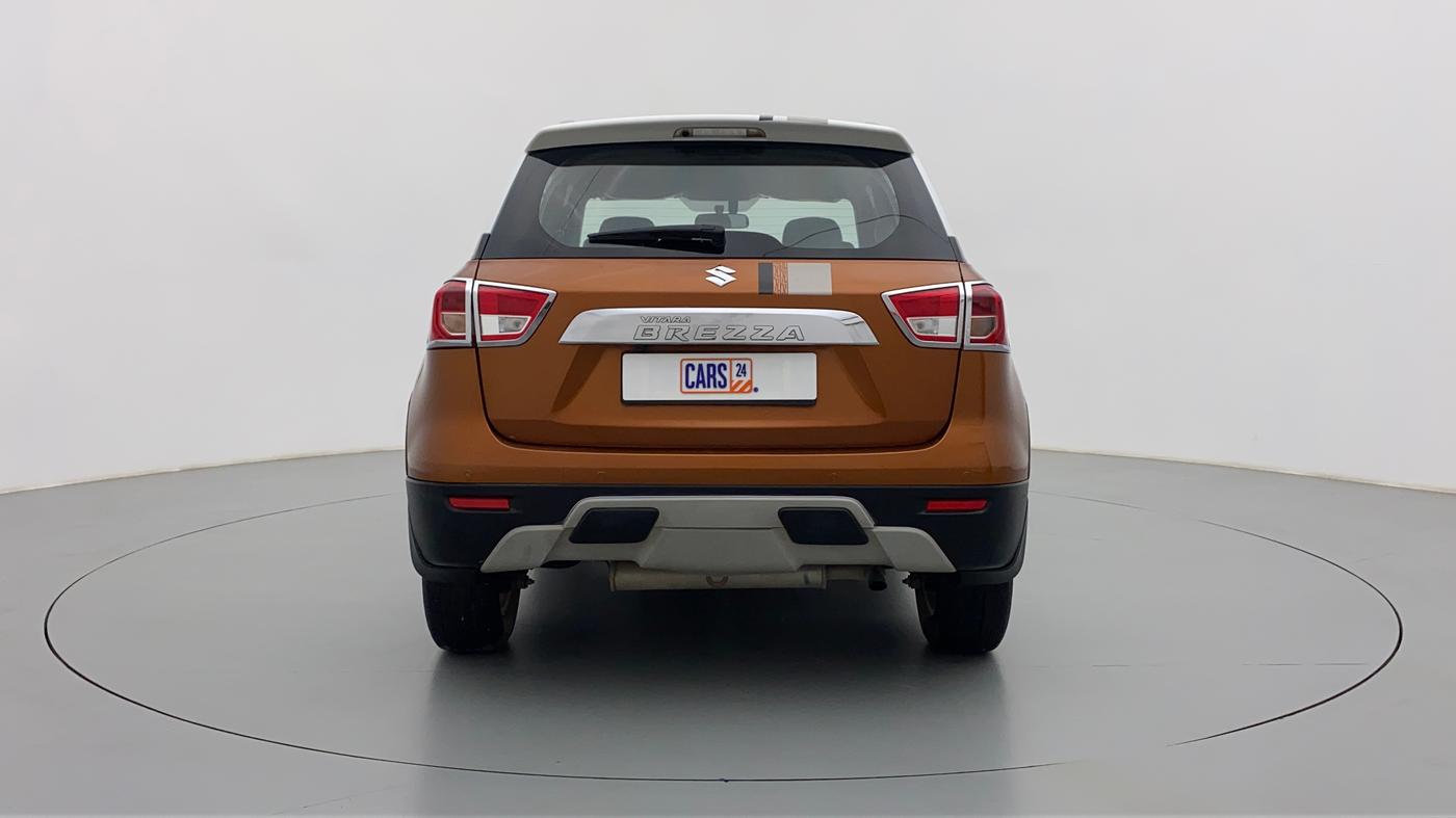 2019 Maruti Vitara Brezza ZDI+ DUAL TONE AMT, Diesel, Automatic, 48,487 km, Back/Rear