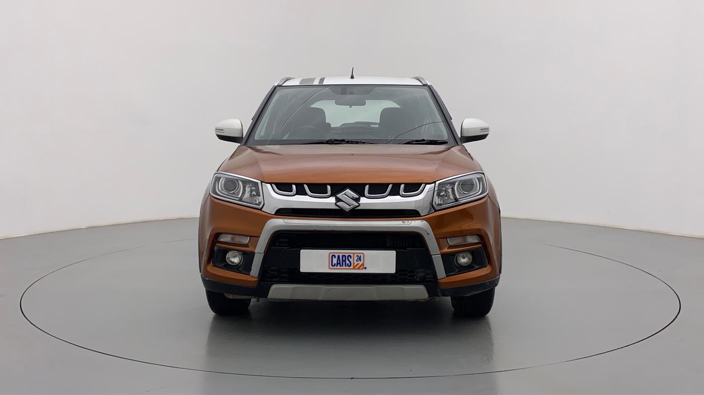 2019 Maruti Vitara Brezza ZDI+ DUAL TONE AMT, Diesel, Automatic, 48,487 km, Front