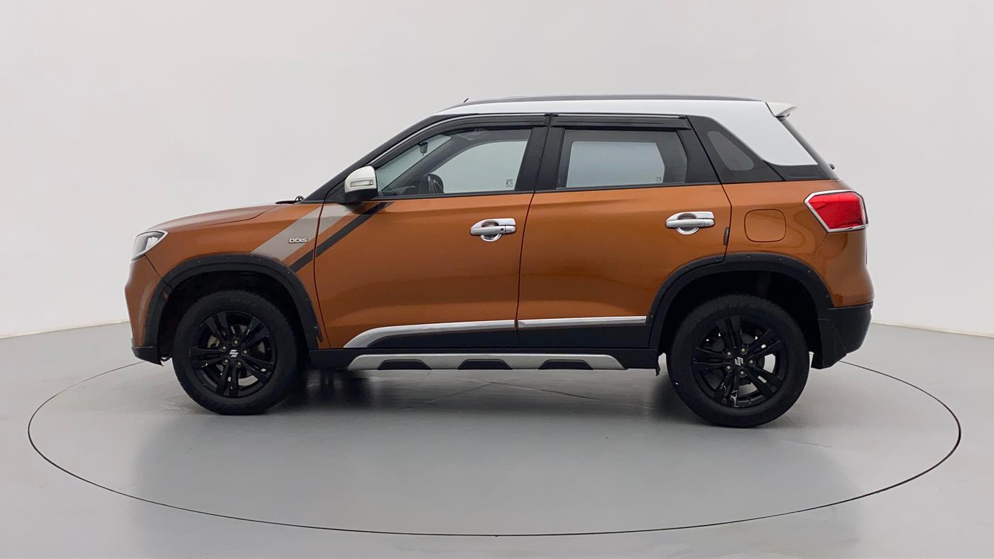 2019 Maruti Vitara Brezza ZDI+ DUAL TONE AMT, Diesel, Automatic, 48,487 km, Left Side