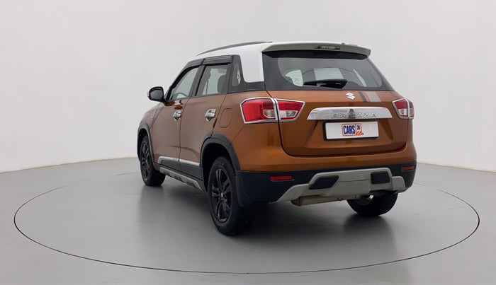 2019 Maruti Vitara Brezza ZDI+ DUAL TONE AMT, Diesel, Automatic, 48,487 km, Left Back Diagonal