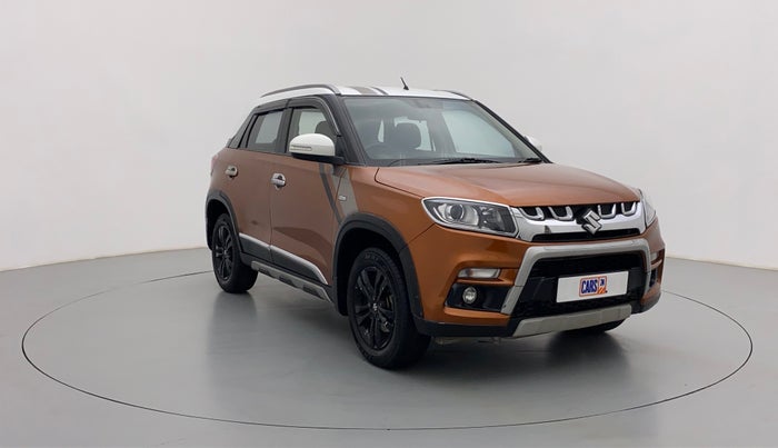 2019 Maruti Vitara Brezza ZDI+ DUAL TONE AMT, Diesel, Automatic, 48,487 km, Right Front Diagonal