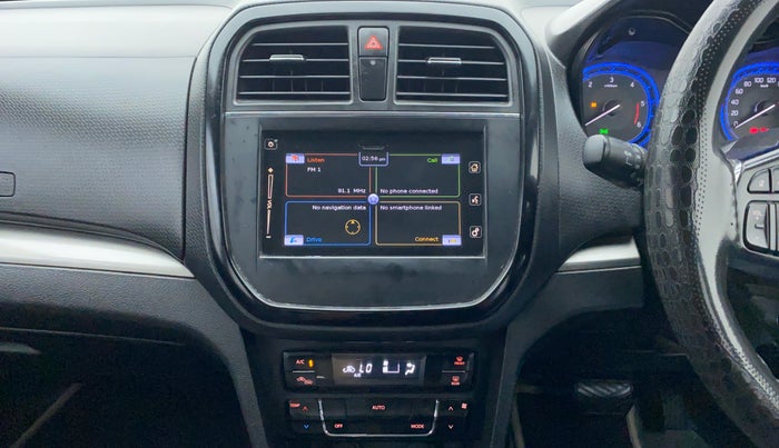 2019 Maruti Vitara Brezza ZDI+ DUAL TONE AMT, Diesel, Automatic, 48,487 km, Air Conditioner