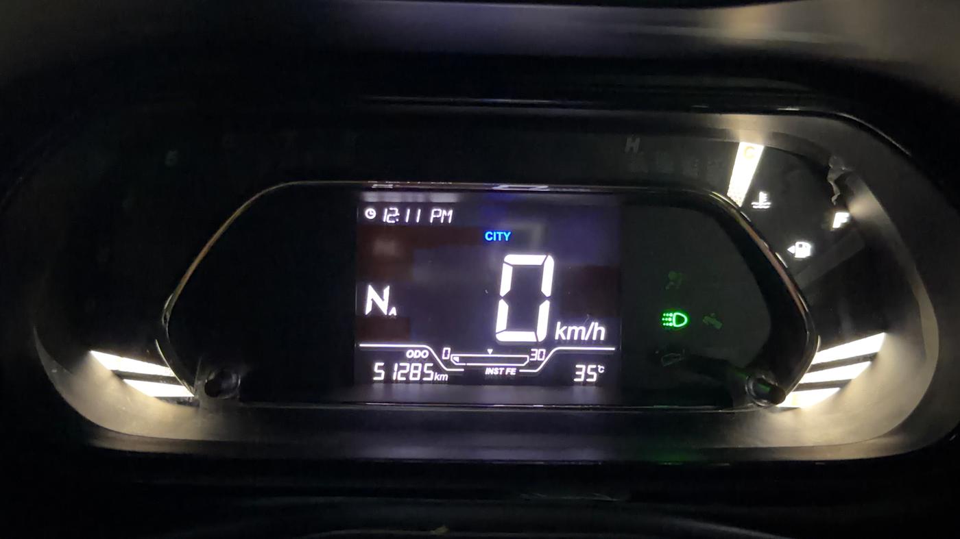 2022 Tata NEXON XZA PLUS PETROL DARK EDITION, Petrol, Automatic, 51,264 km, Odometer Image