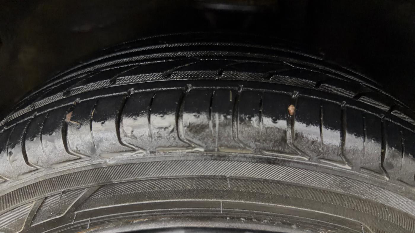 2018 Maruti Alto K10 VXI (O) AMT, Petrol, Automatic, 63,323 km, Left Front Tyre Tread