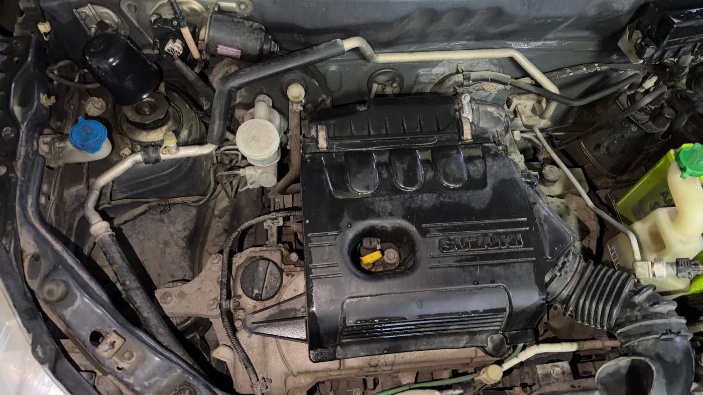 2018 Maruti Alto K10 VXI (O) AMT, Petrol, Automatic, 63,323 km, Engine View - Right