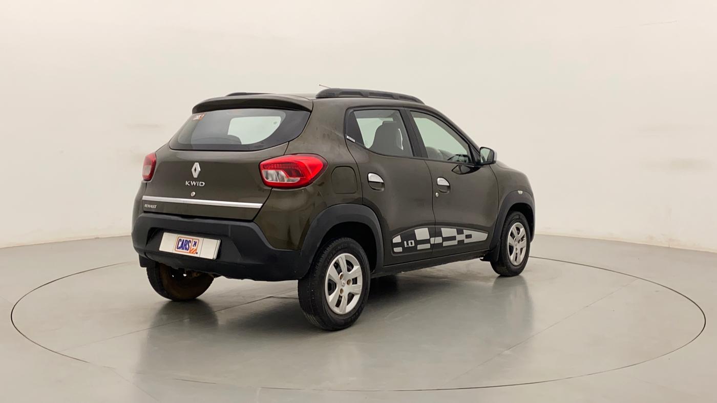 2017 Renault Kwid RXT 1.0, Petrol, Manual, 56,982 km, Right Back Diagonal