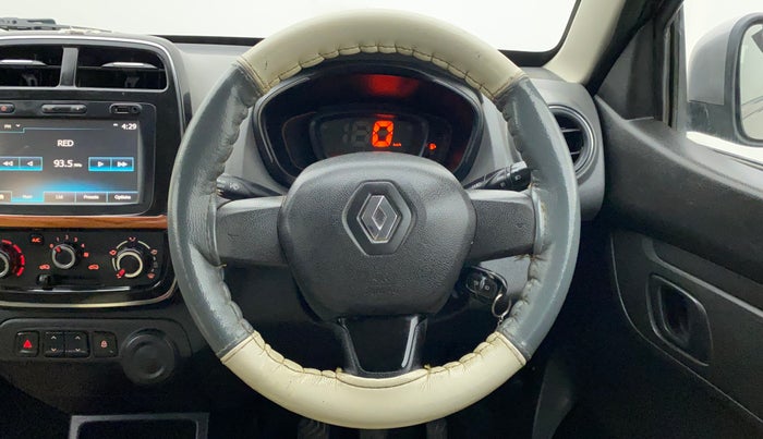 2017 Renault Kwid RXT 1.0, Petrol, Manual, 56,982 km, Steering Wheel Close Up