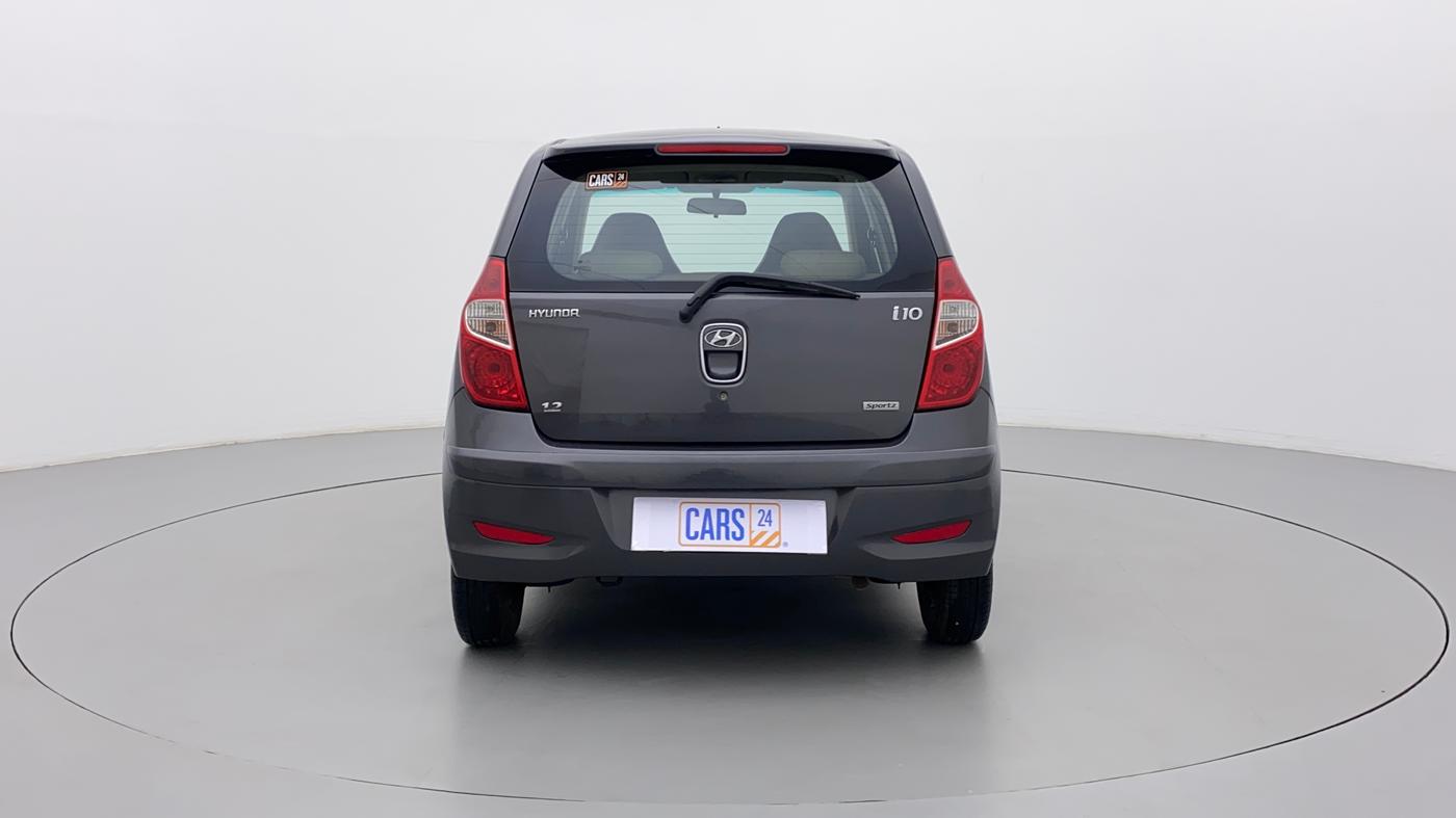 2011 Hyundai i10 SPORTZ 1.2, Petrol, Manual, 67,337 km, Back/Rear