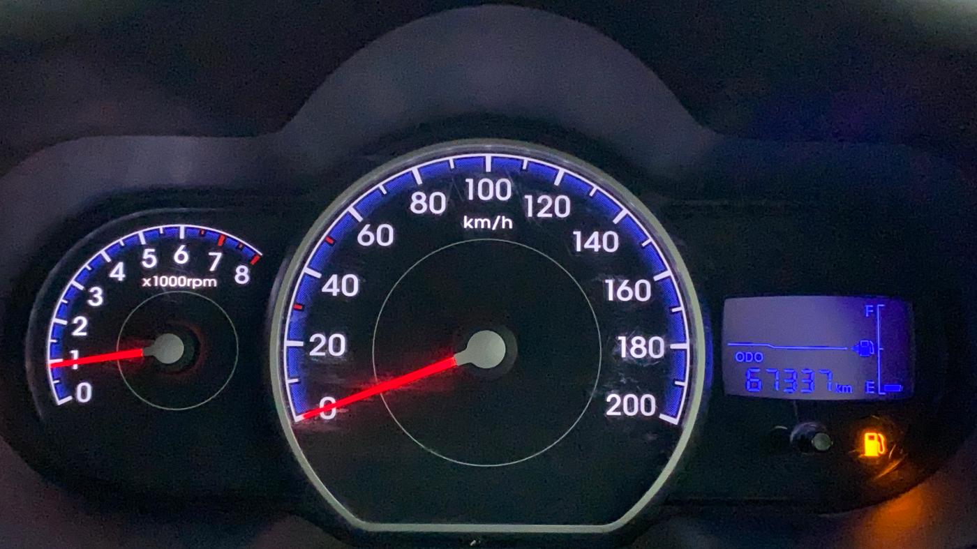 2011 Hyundai i10 SPORTZ 1.2, Petrol, Manual, 67,337 km, Odometer Image