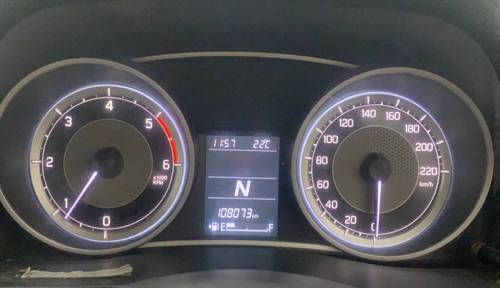 2018 Maruti Dzire VDI AMT, Diesel, Automatic, 1,08,114 km, Odometer Image