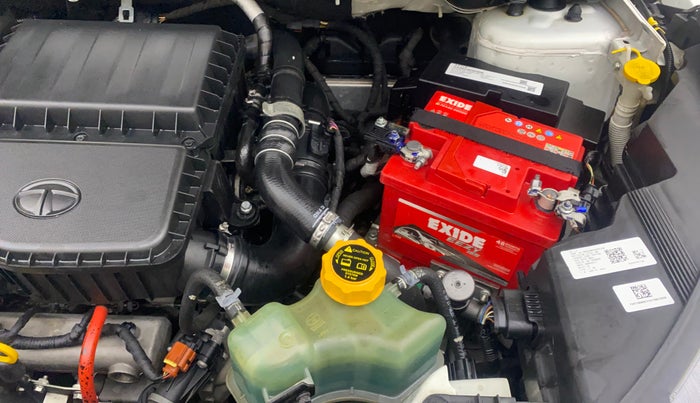 2021 Tata NEXON XZA PLUS (O) DIESEL, Diesel, Automatic, 48,463 km, Engine View - Left