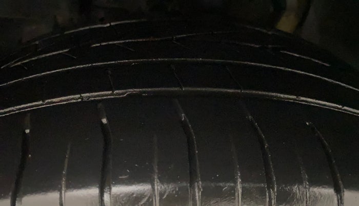 2021 Tata NEXON XZA PLUS (O) DIESEL, Diesel, Automatic, 48,463 km, Left Front Tyre Tread