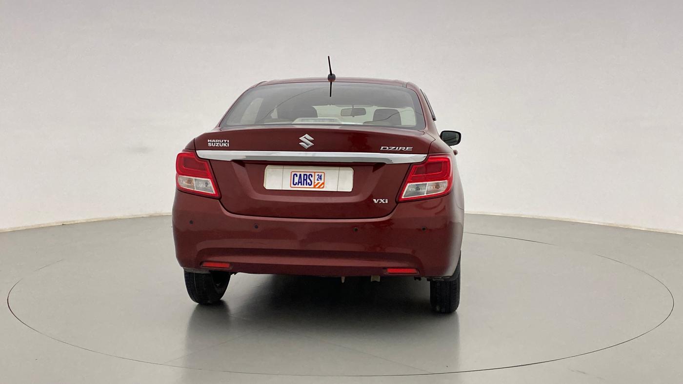 2017 Maruti Dzire VXI, Petrol, Manual, 58,122 km, Back/Rear