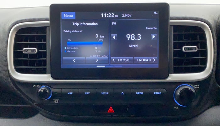 2019 Hyundai VENUE SX PLUS 1.0 TURBO DCT, Petrol, Automatic, 54,661 km, Infotainment System