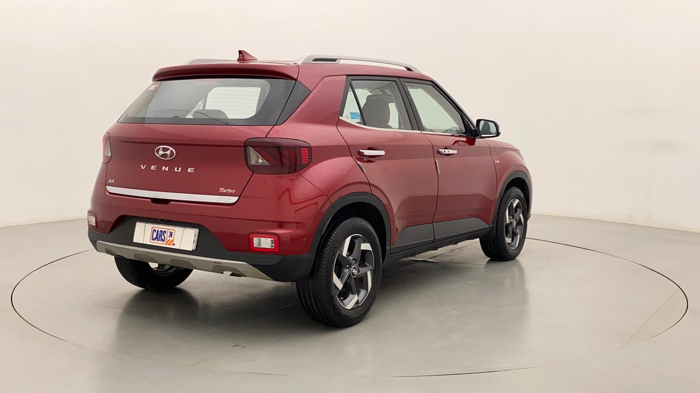 2019 Hyundai VENUE SX PLUS 1.0 TURBO DCT, Petrol, Automatic, 54,661 km, Right Back Diagonal