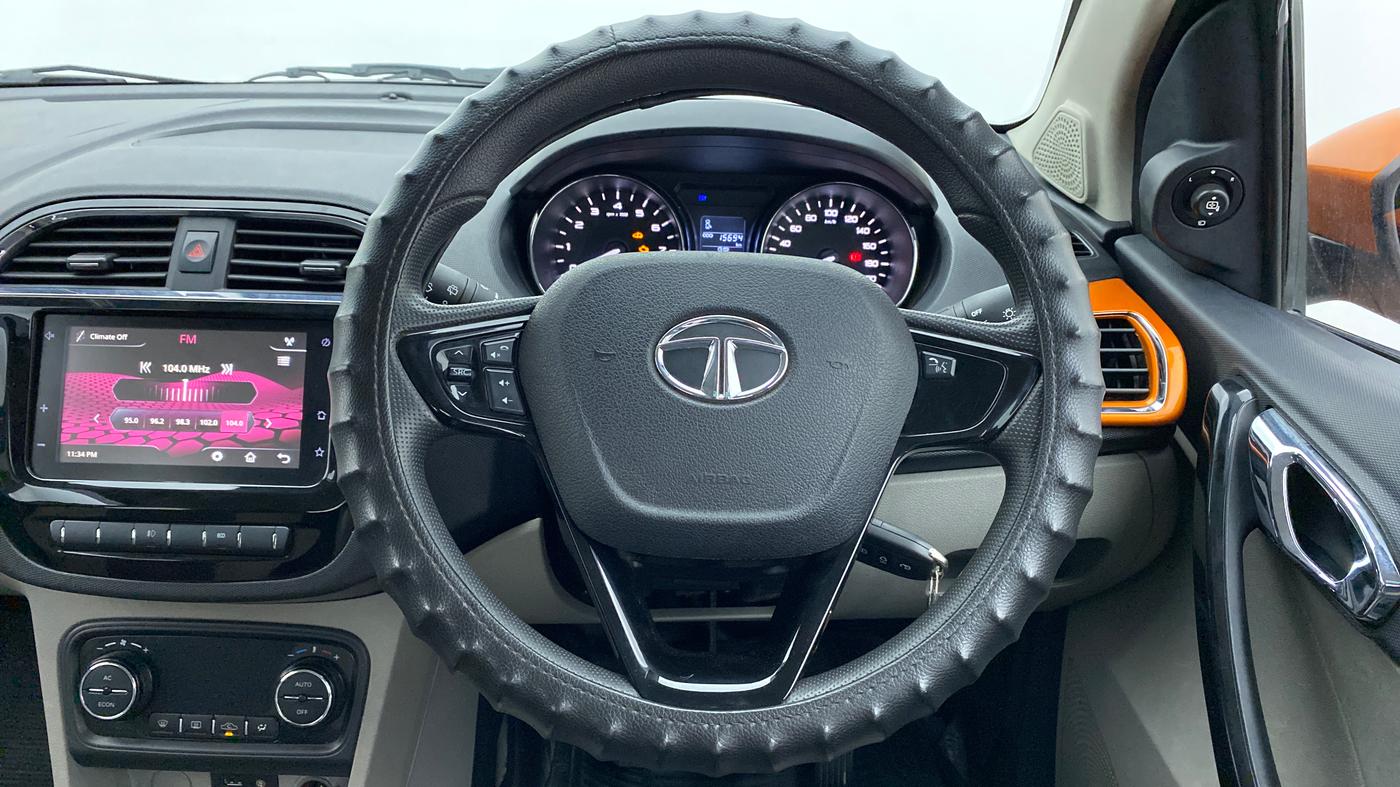 2019 Tata Tiago XZ+ 1.2 Revotron, Petrol, Manual, 15,835 km, Steering Wheel Close Up