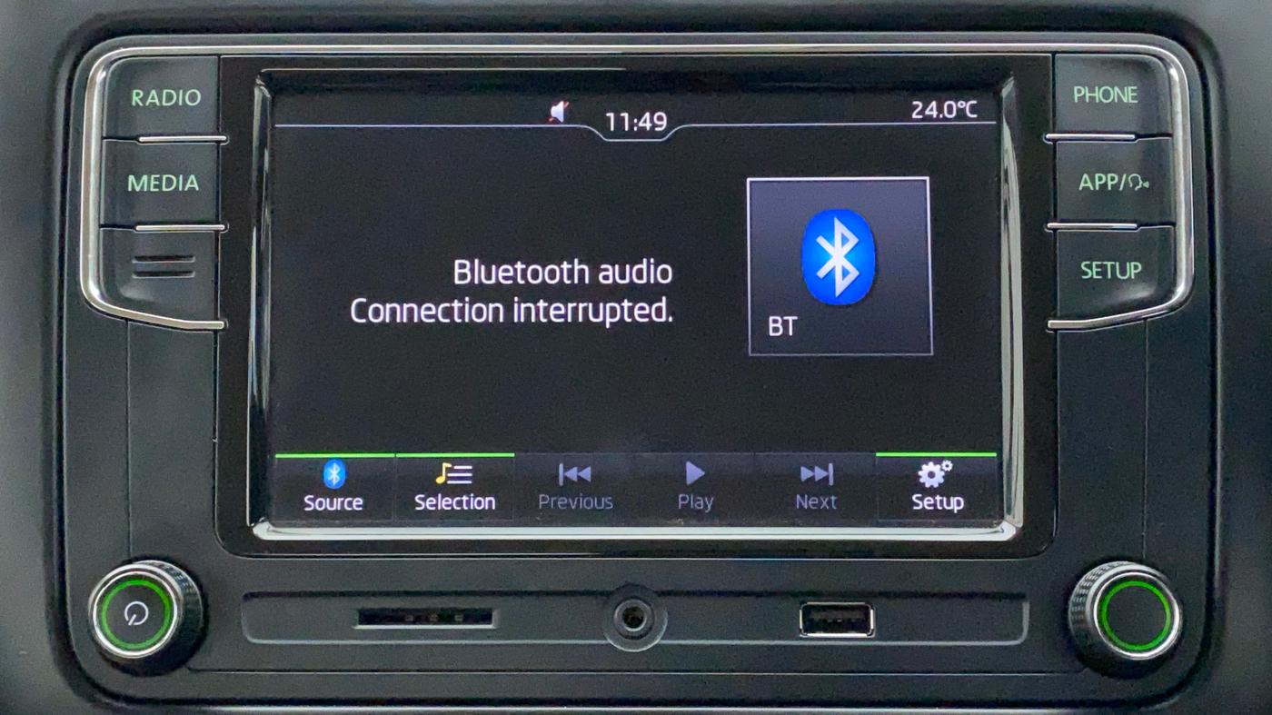 2019 Skoda Rapid AMBITION 1.6 MPI MT, Petrol, Manual, 31,104 km, Infotainment System
