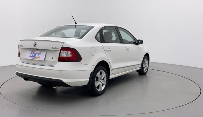 2019 Skoda Rapid AMBITION 1.6 MPI MT, Petrol, Manual, 31,104 km, Right Back Diagonal