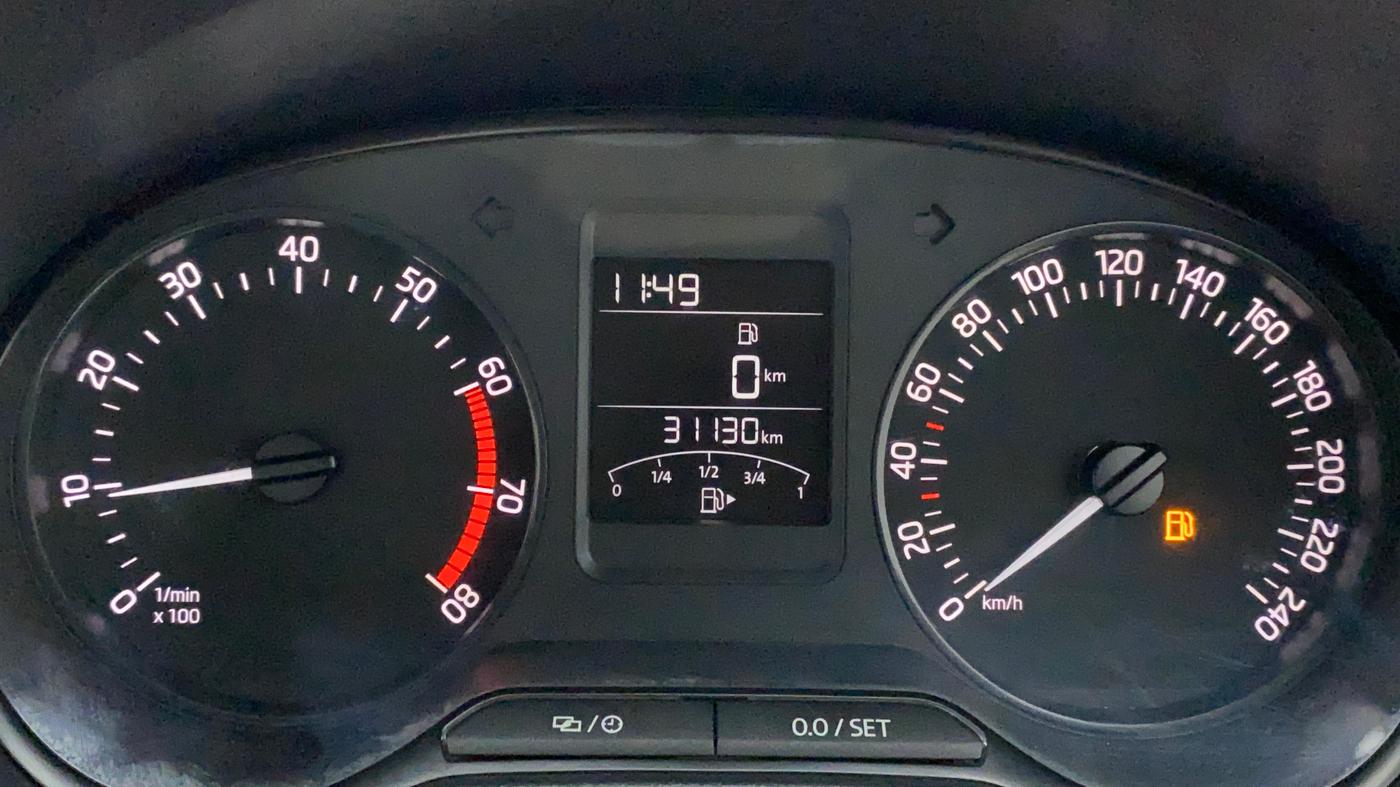 2019 Skoda Rapid AMBITION 1.6 MPI MT, Petrol, Manual, 31,104 km, Odometer Image