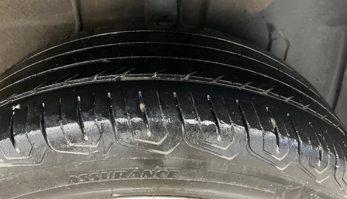 2021 Tata ALTROZ XT PETROL, Petrol, Manual, 43,266 km, Left Rear Tyre Tread