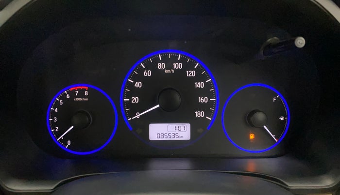 2016 Honda Amaze 1.2L I-VTEC S, CNG, Manual, 85,538 km, Odometer Image