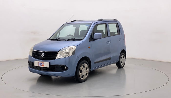 2011 Maruti Wagon R 1.0 VXI, Petrol, Manual, 86,076 km, Left Front Diagonal