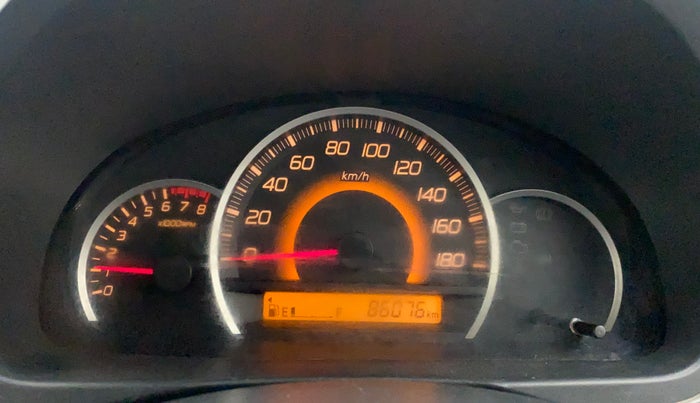 2011 Maruti Wagon R 1.0 VXI, Petrol, Manual, 86,076 km, Odometer Image