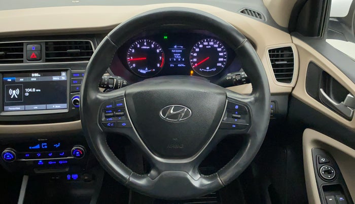 2018 Hyundai Elite i20 ASTA 1.2 (O), Petrol, Manual, 40,464 km, Steering Wheel Close Up