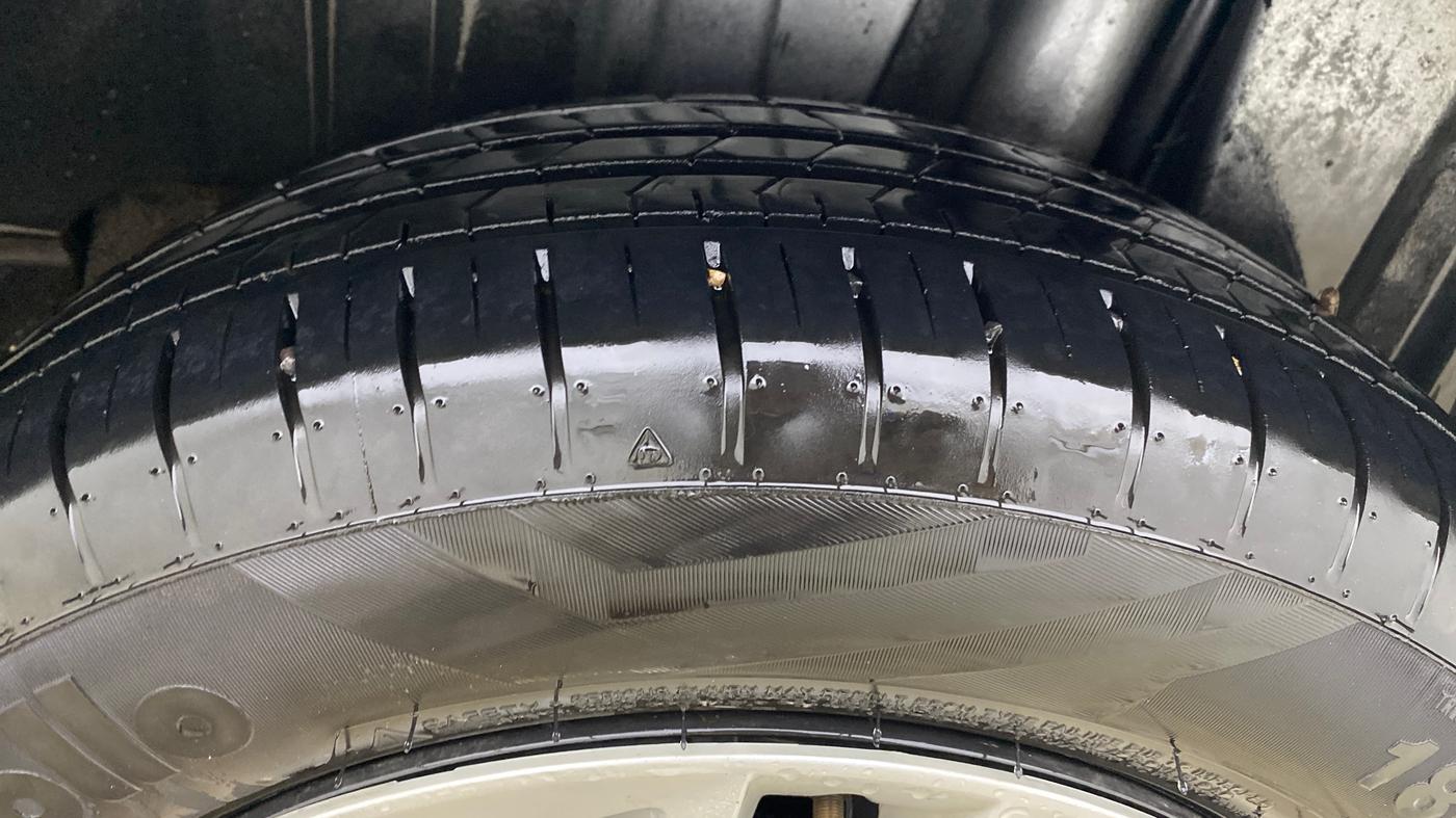2024 Maruti Baleno DELTA CNG 1.2L, CNG, Manual, 29,942 km, Left Rear Tyre Tread
