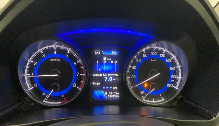2019 Maruti Baleno RS 1.0 PETROL, Petrol, Manual, 56,404 km, Odometer Image