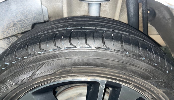2020 Tata TIGOR XZA PLUS PETROL, Petrol, Automatic, 53,742 km, Left Rear Tyre Tread