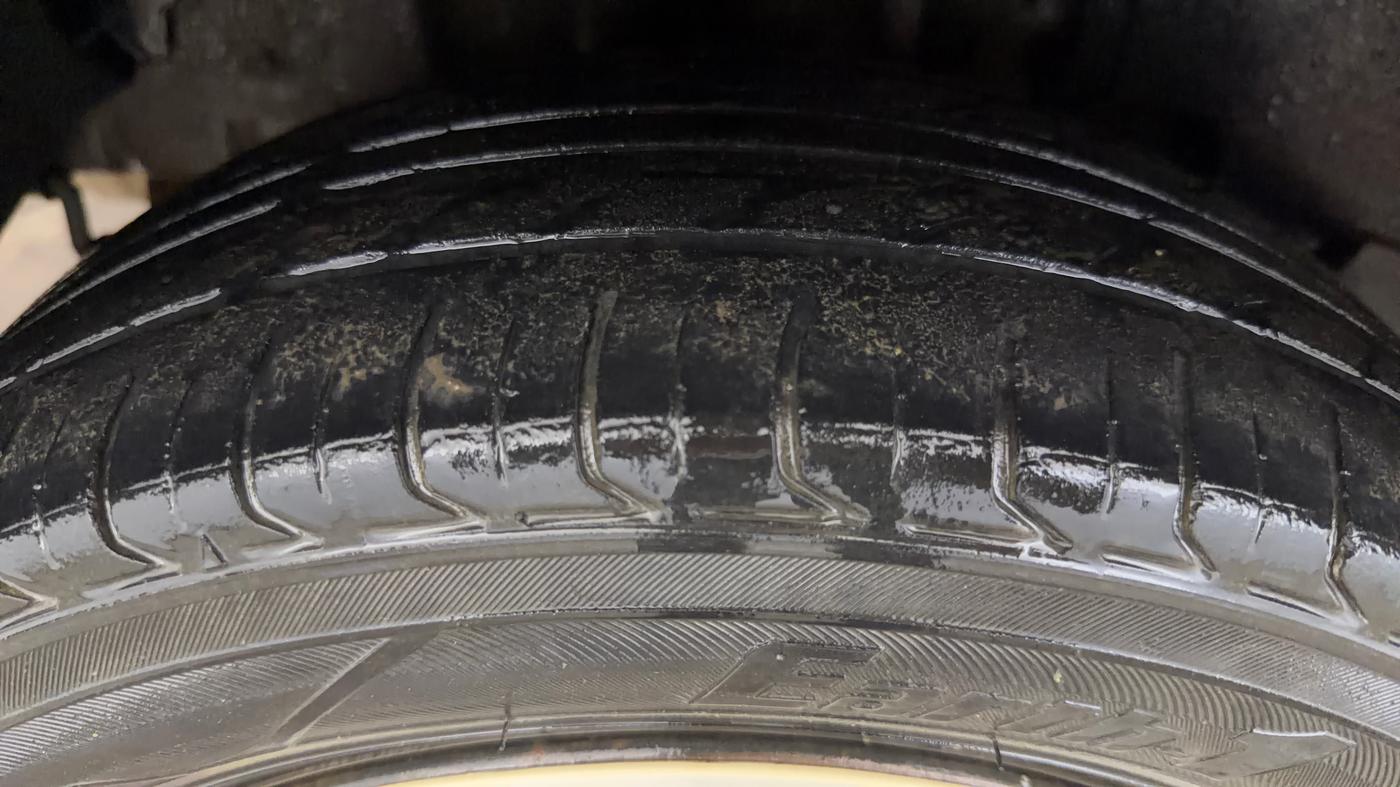 2017 Tata TIGOR XT PETROL, Petrol, Manual, 1,03,151 km, Right Rear Tyre Tread