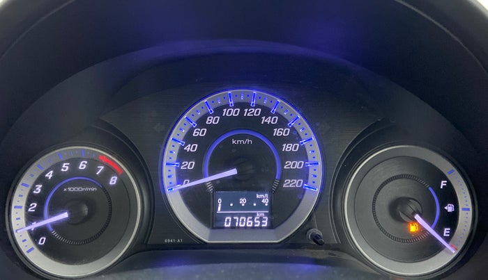 2013 Honda City 1.5L I-VTEC V MT, Petrol, Manual, 70,653 km, Odometer Image