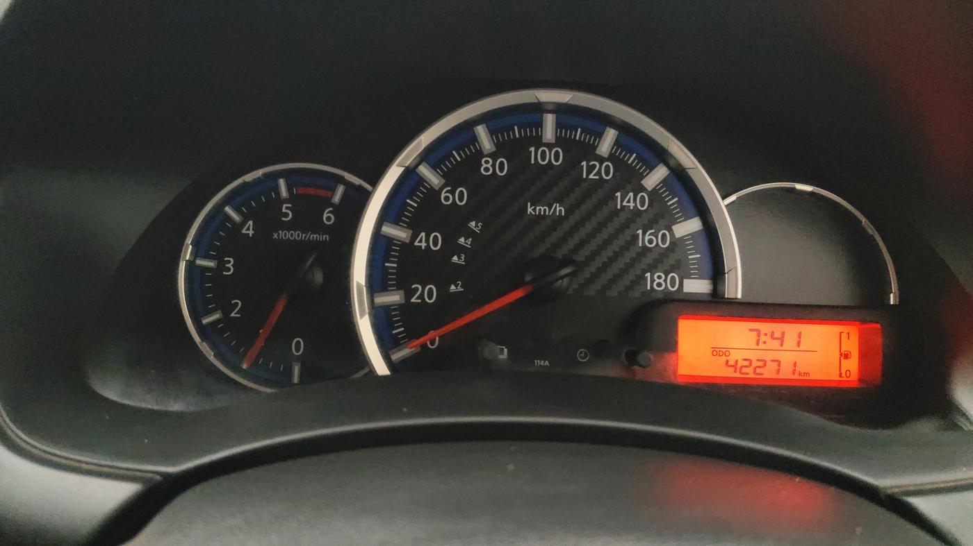 2019 Datsun Go T(O), Petrol, Manual, 42,253 km, Odometer Image