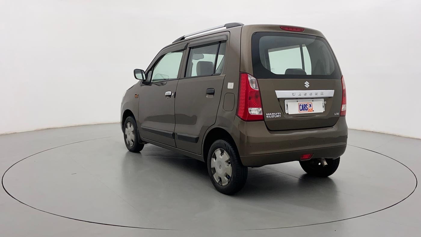 2013 Maruti Wagon R 1.0 LXI CNG, CNG, Manual, 70,382 km, Left Back Diagonal