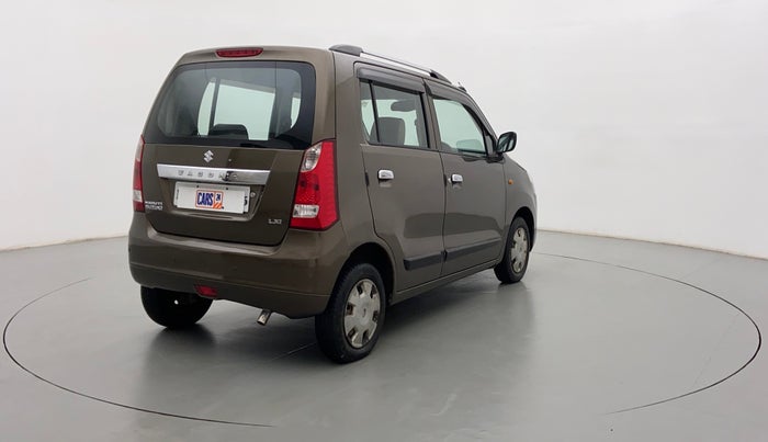 2013 Maruti Wagon R 1.0 LXI CNG, CNG, Manual, 70,382 km, Right Back Diagonal