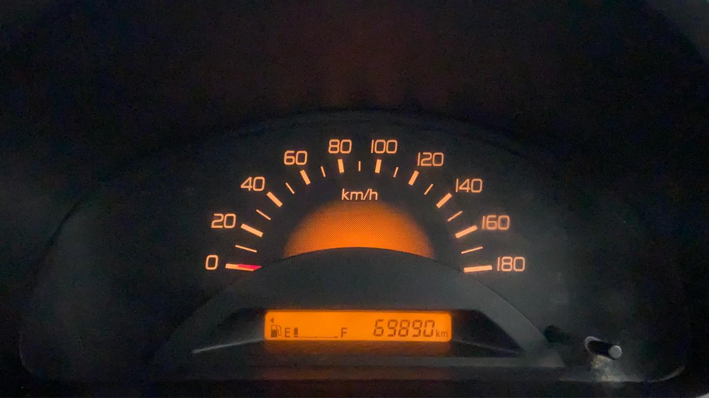 2013 Maruti Wagon R 1.0 LXI CNG, CNG, Manual, 70,382 km, Odometer Image