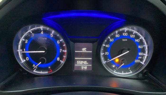 2019 Maruti Baleno DELTA PETROL 1.2, Petrol, Manual, 55,803 km, Odometer Image