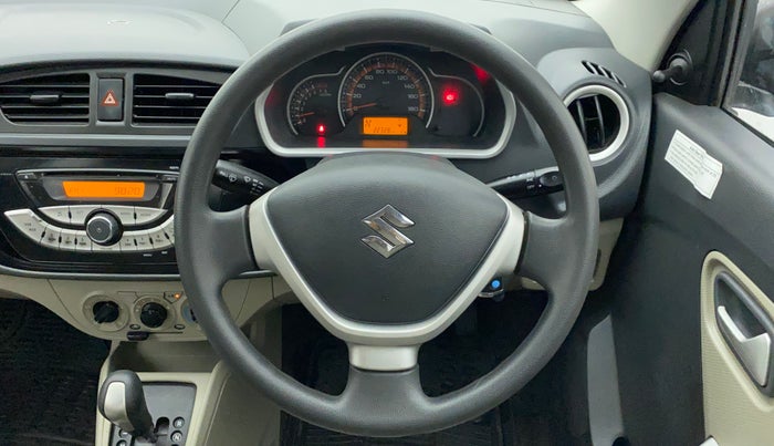 2015 Maruti Alto K10 VXI AMT, Petrol, Automatic, 22,328 km, Steering Wheel Close Up
