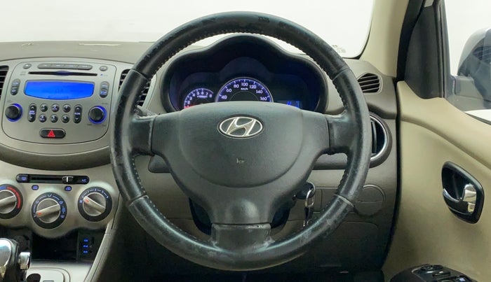 2013 Hyundai i10 SPORTZ 1.2 AT, Petrol, Automatic, 17,194 km, Steering Wheel Close Up
