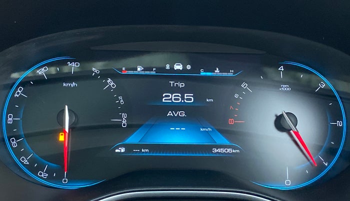 2020 MG HECTOR PLUS SHARP HYBRID PETROL, Petrol, Manual, 34,528 km, Odometer Image